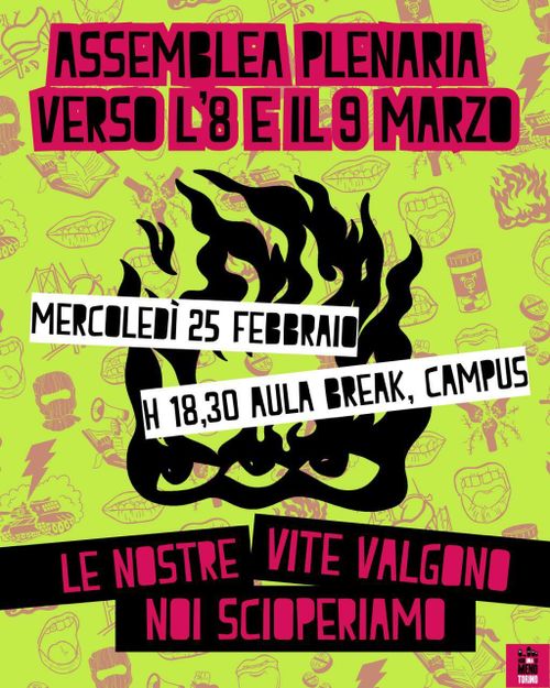 Assemblea plenaria verso l'8 e il 9 Marzo