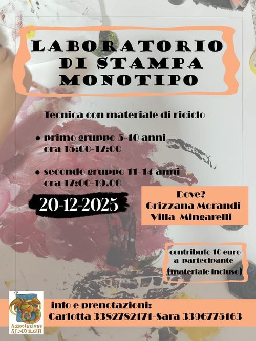 Laboratorio di stampa monotipo