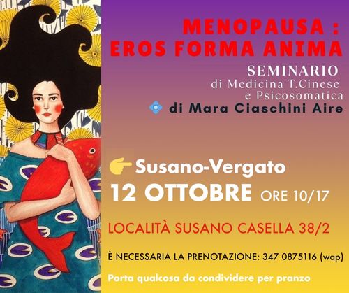 Menopausa: Eros, Forma, Anima