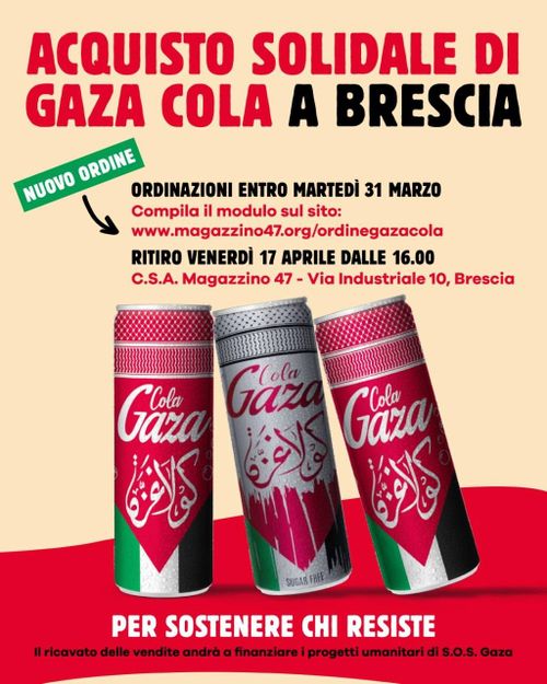 ORDINE GAZA COLA - BRESCIA 
