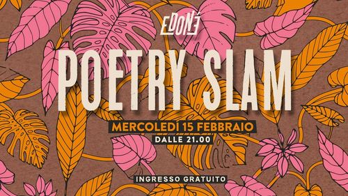 POETRY SLAM all'Edoné!