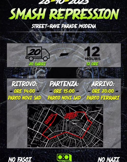 Street Rave Parade - Smash Repression