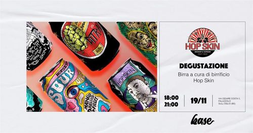 Degustazione#6 Birra [a cura del birrificio HOP SKIN]