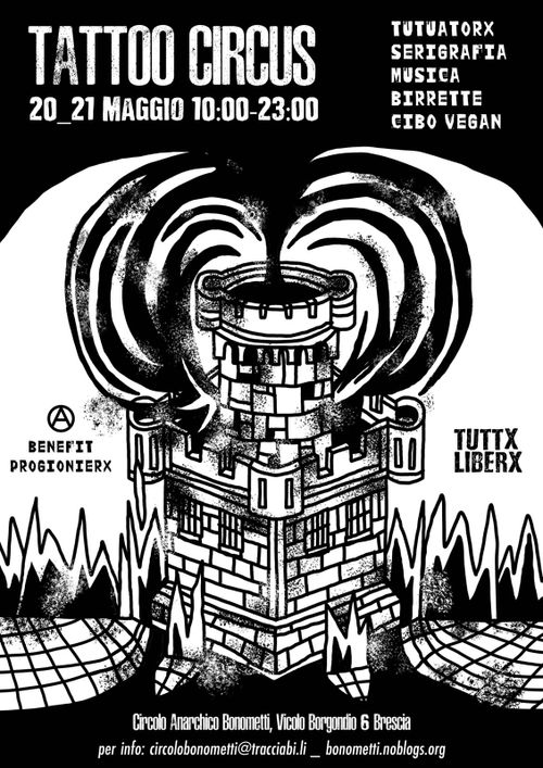 Tattoo Circus benefit prigionier*