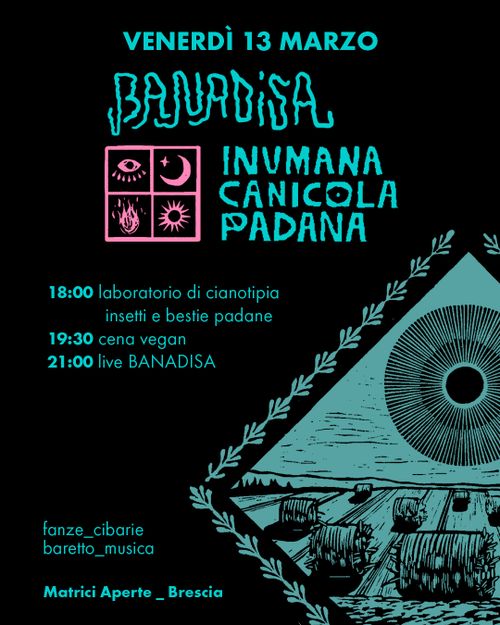 INUMANA CANICOLA PADANA lab+cena+concerto