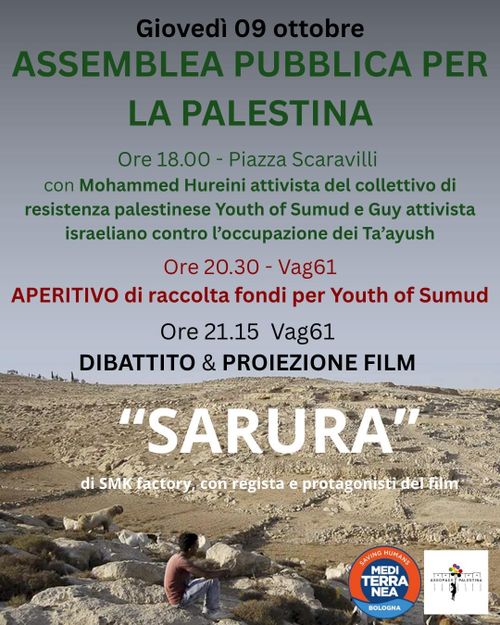  Assemblea pubblica per la Palestina