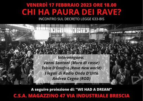 CHI HA PAURA DEI RAVE?