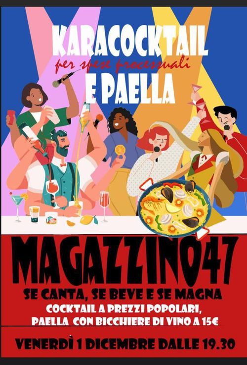 Karacocktail e Paella di Menec per spese processuali