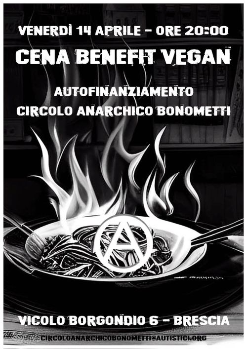 Cena Benefit Bonometti