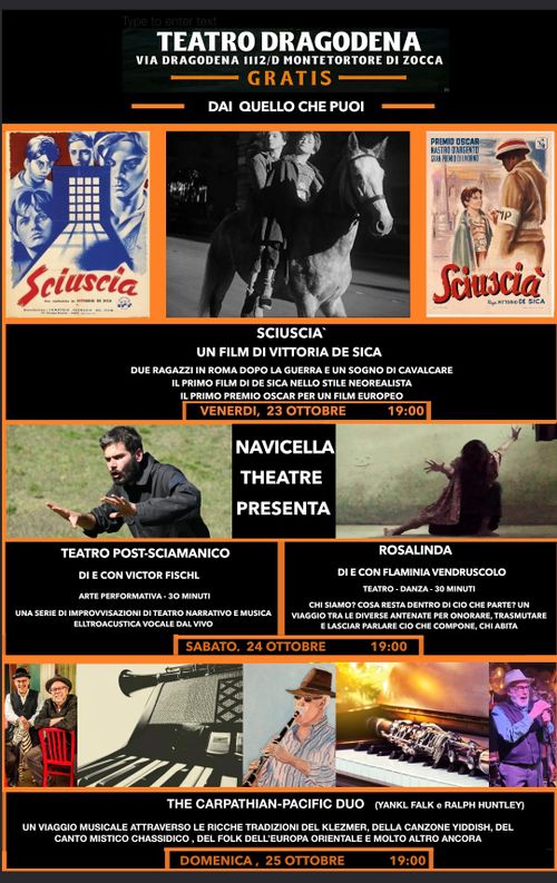 Rosalinda di Flaminia Vendruscolo + Teatro Post-Sciamanico di Victor Fischl
