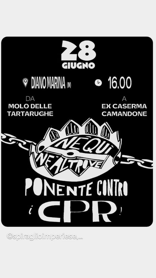 No CPR in Liguria