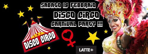 Sabato 18 Febbraio Carnival Party