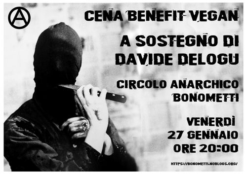 Cena Benefit a sostegno di Davide Delogu