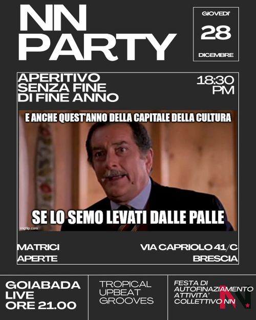 NN Party_serata di autofinanziamento