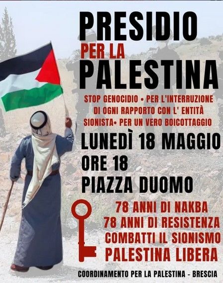 PRESIDIO PER LA PALESTINA
