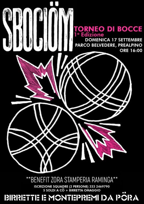 Sböciom - Torneo di bocce