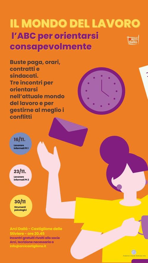 IL MONDO DEL LAVORO: L’ABC PER ORIENTARSI CONSAPEVOLMENTE” - 3