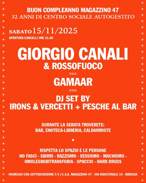 BUON COMPLEANNO MAGAZZINO 47!